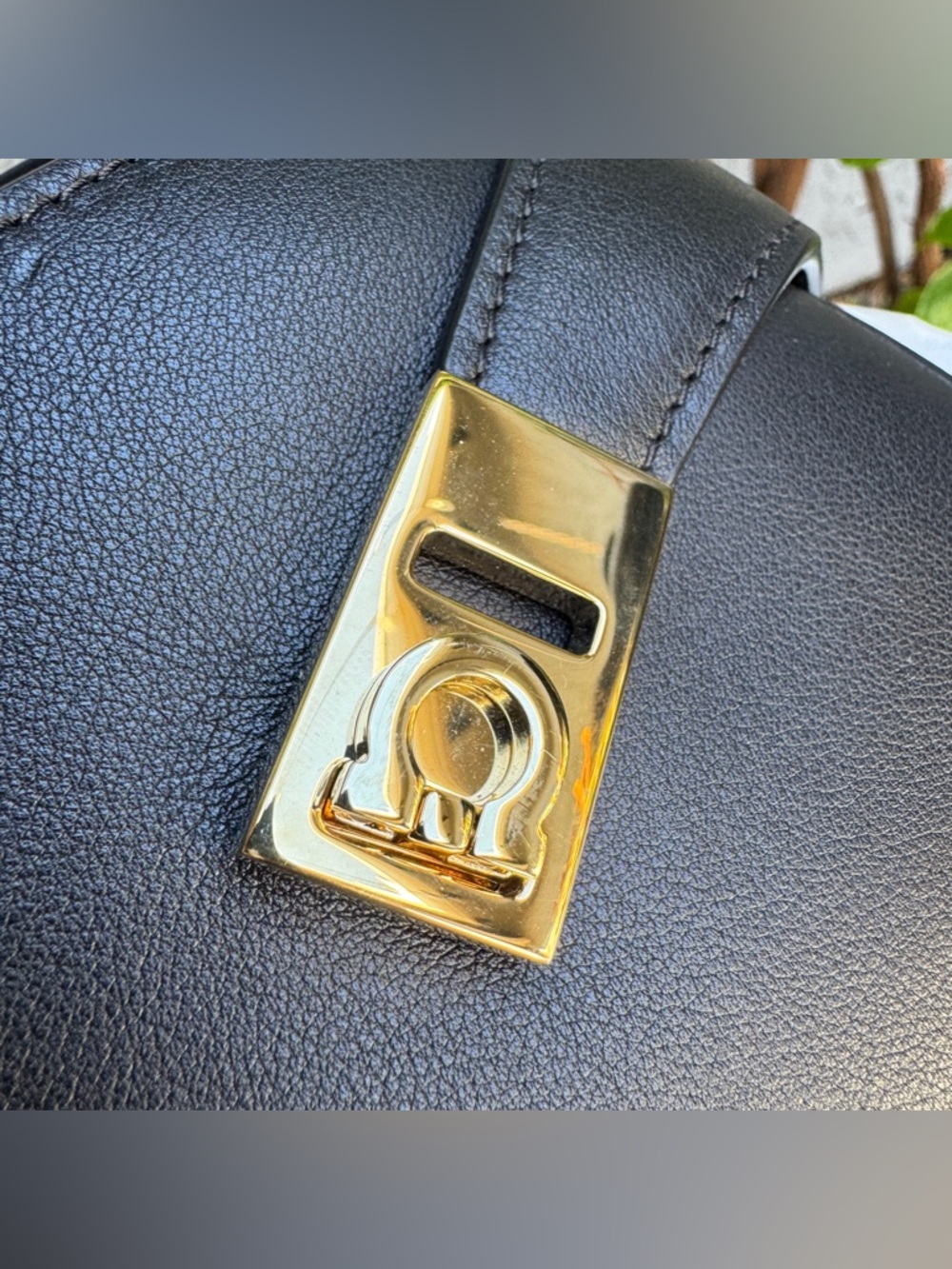 SOLD Salvatore Ferragamo Hug Mini Leather Crossbody - Picture 5 of 16